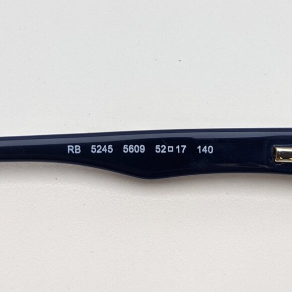 🕶️Ray-Ban RB5245 5609 Unisex Eyeglasses 52/17 140 /KAB254🕶️ - Picture 3 of 10